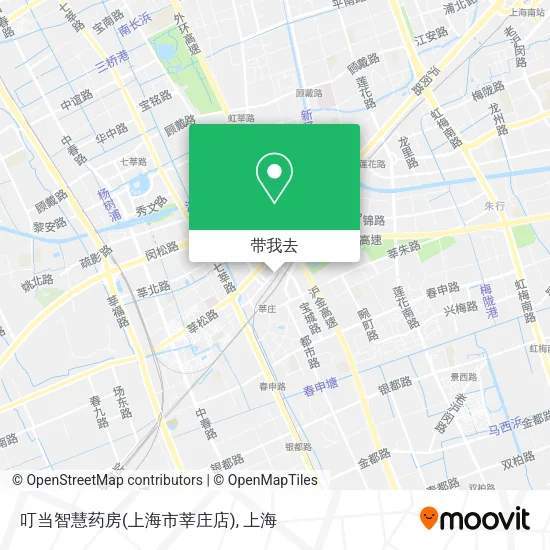 叮当智慧药房(上海市莘庄店)地图