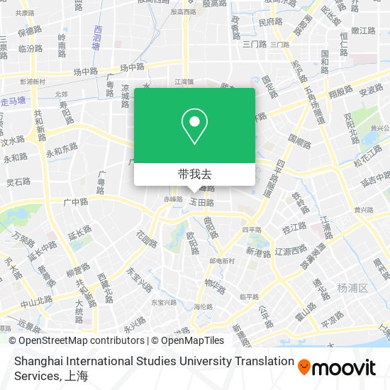 Shanghai International Studies University Translation Services地图