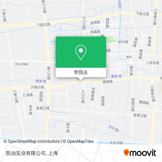 凯动实业有限公司地图