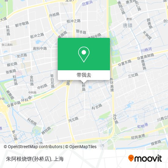 朱阿根烧饼(孙桥店)地图
