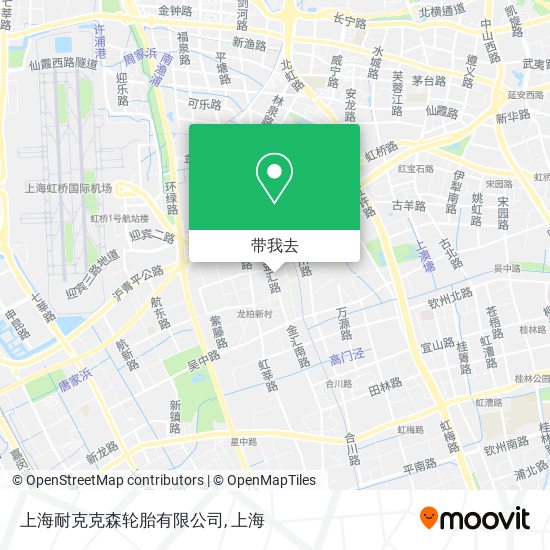 上海耐克克森轮胎有限公司地图