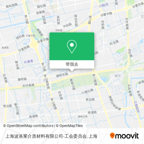 上海波洛莱介质材料有限公司-工会委员会地图