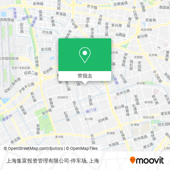 上海集富投资管理有限公司-停车场地图