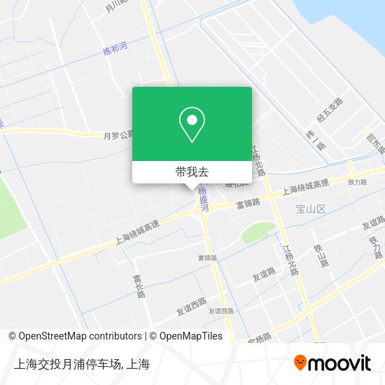 上海交投月浦停车场地图