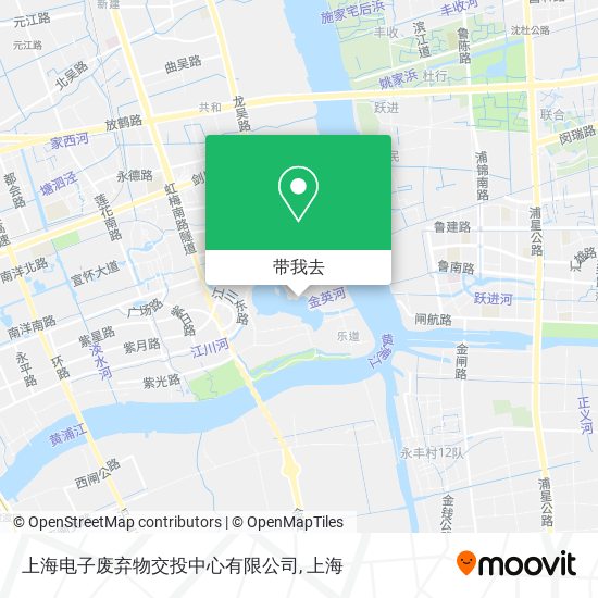 上海电子废弃物交投中心有限公司地图