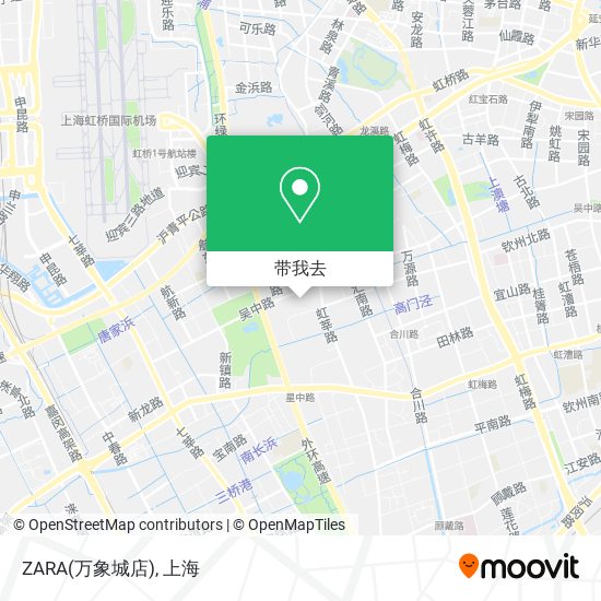 ZARA(万象城店)地图