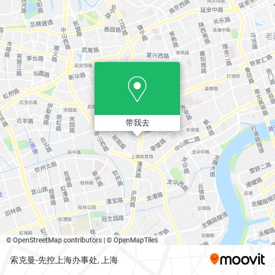 索克曼-先控上海办事处地图