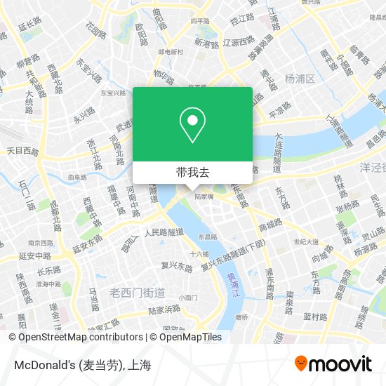 McDonald's (麦当劳)地图