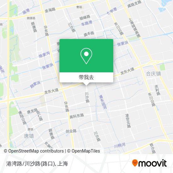 港湾路/川沙路(路口)地图