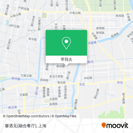 馨遇见(融合餐厅)地图