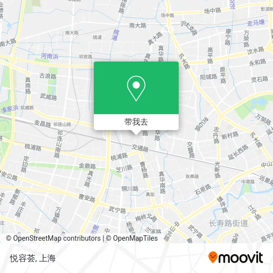 悦容荟地图