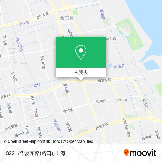 S221/华夏东路(路口)地图