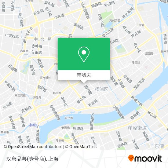 汉唐品粤(壹号店)地图