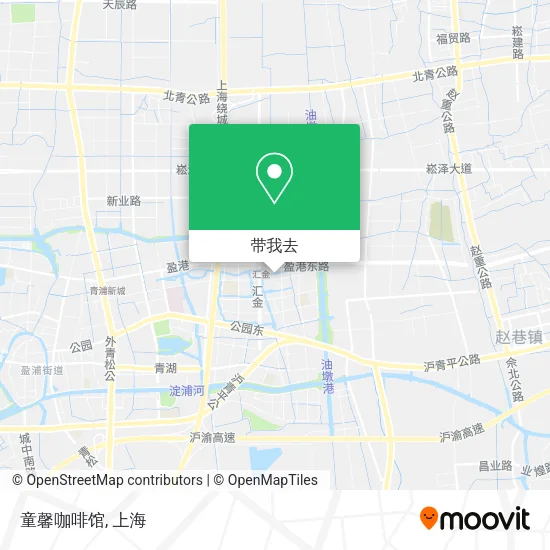 童馨咖啡馆地图