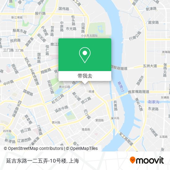 延吉东路一二五弄-10号楼地图