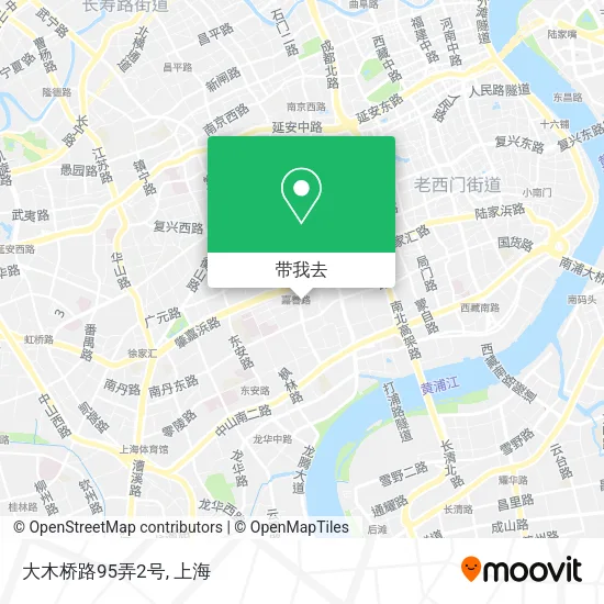 大木桥路95弄2号地图