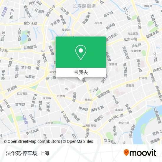 法华苑-停车场地图