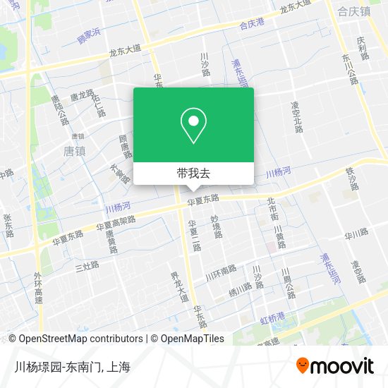 川杨璟园-东南门地图
