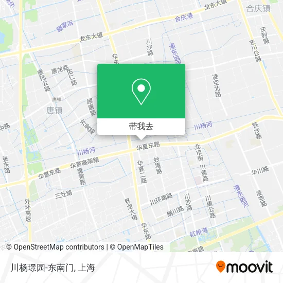 川杨璟园-东南门地图