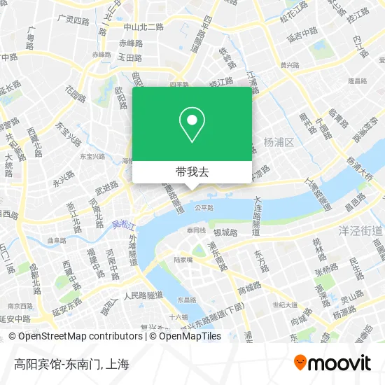 高阳宾馆-东南门地图