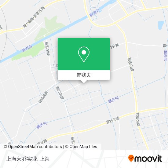 上海宋乔实业地图