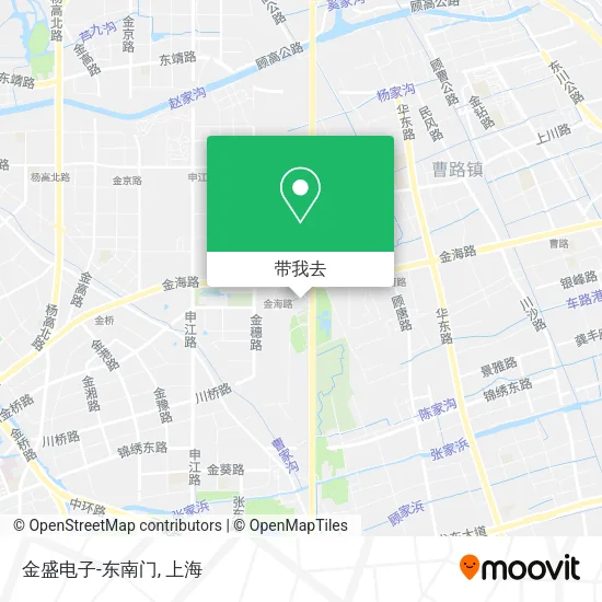 金盛电子-东南门地图