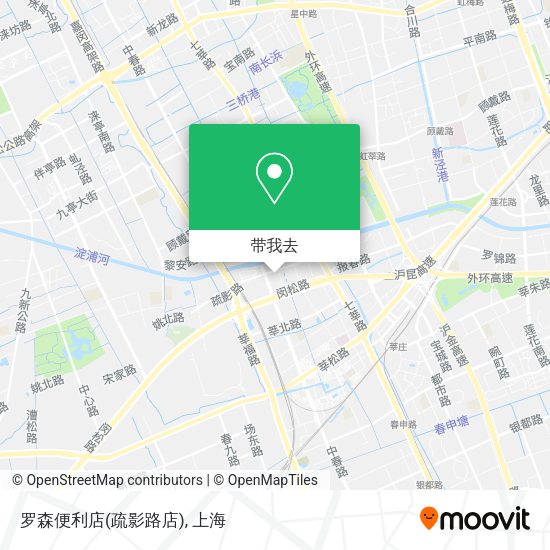 罗森便利店(疏影路店)地图