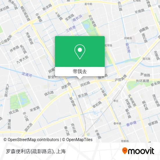 罗森便利店(疏影路店)地图