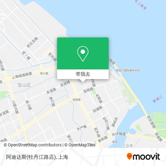 阿迪达斯(牡丹江路店)地图