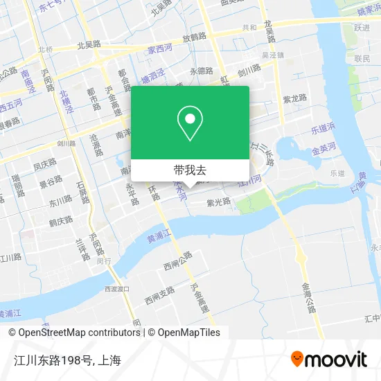 江川东路198号地图