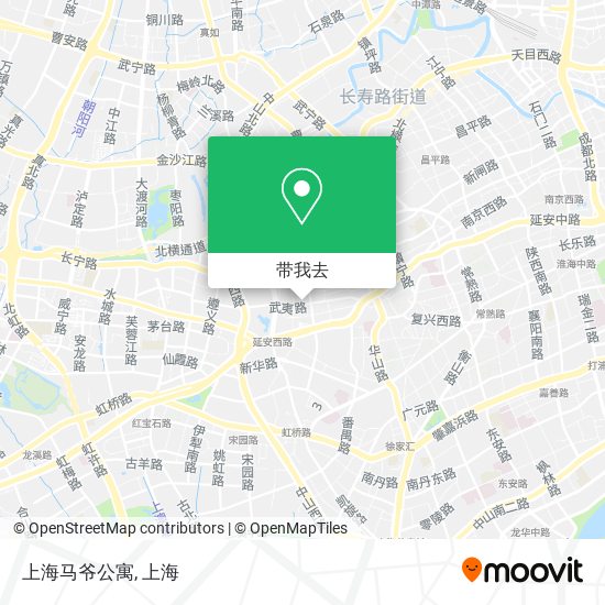 上海马爷公寓地图
