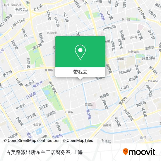 古美路派出所东兰二居警务室地图