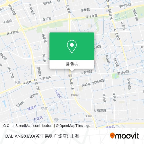 DALIANGXIAO(苏宁易购广场店)地图