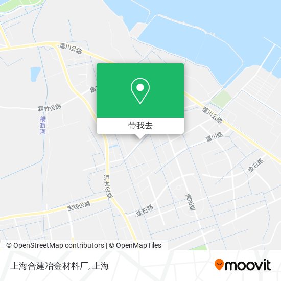 上海合建冶金材料厂地图