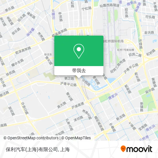 保利汽车(上海)有限公司地图