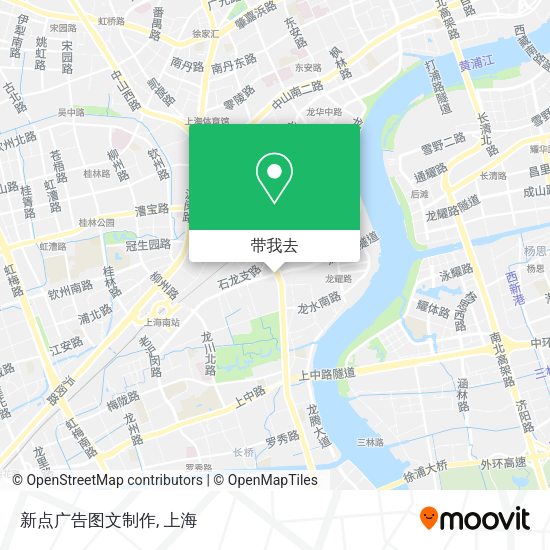 新点广告图文制作地图