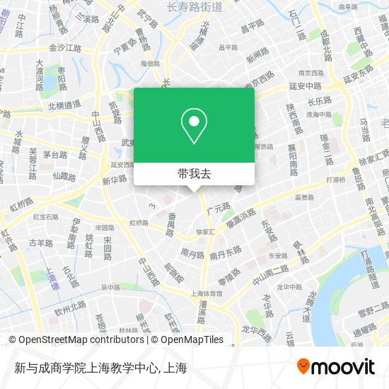 新与成商学院上海教学中心地图