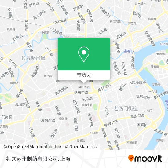 礼来苏州制药有限公司地图
