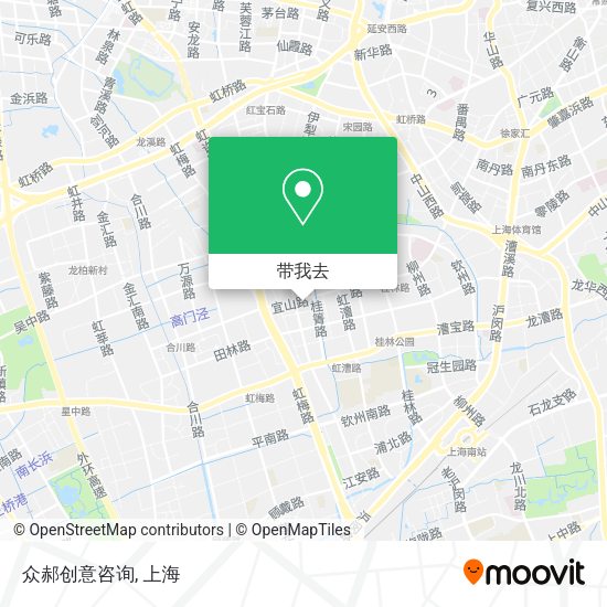 众郝创意咨询地图
