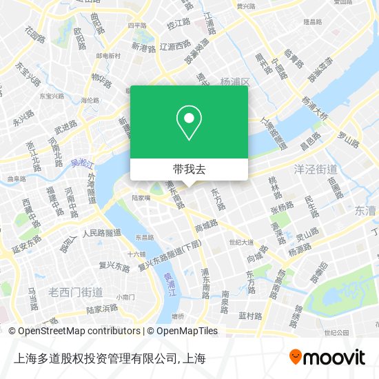 上海多道股权投资管理有限公司地图
