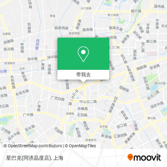 星巴克(同济晶度店)地图
