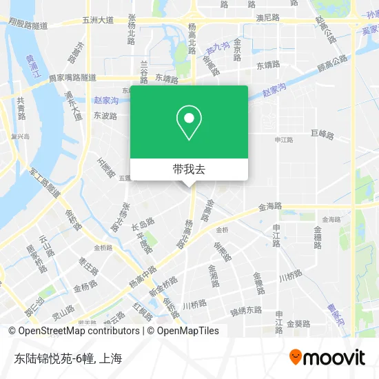 东陆锦悦苑-6幢地图