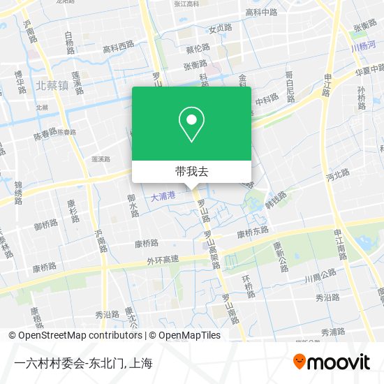一六村村委会-东北门地图