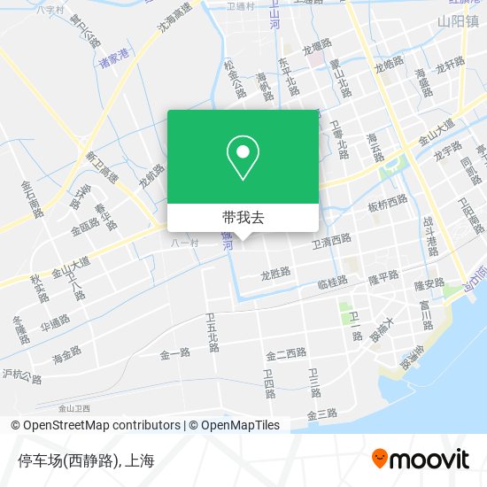 停车场(西静路)地图