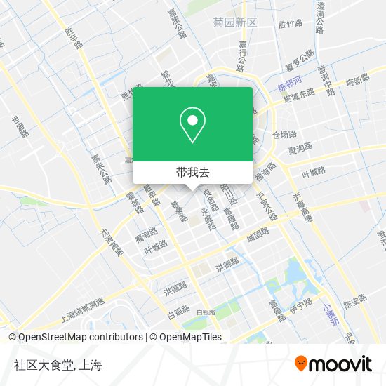 社区大食堂地图