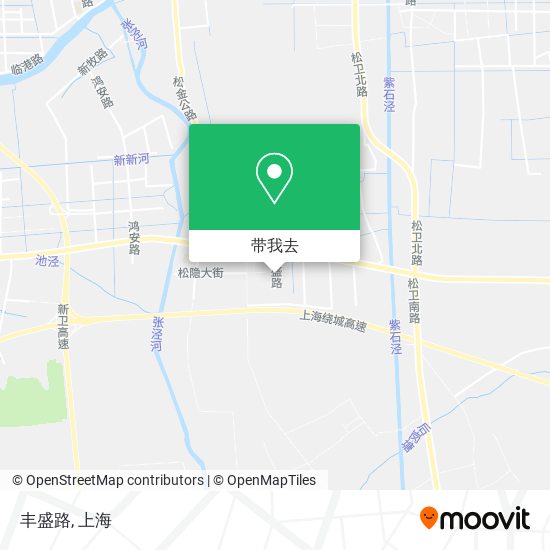 丰盛路地图