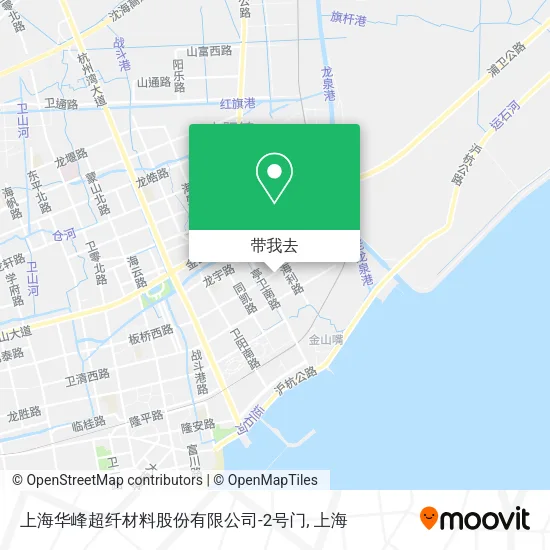 上海华峰超纤材料股份有限公司-2号门地图