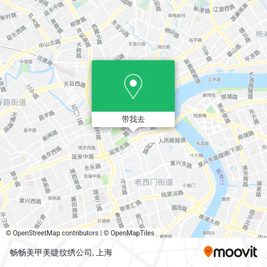 畅畅美甲美睫纹绣公司地图