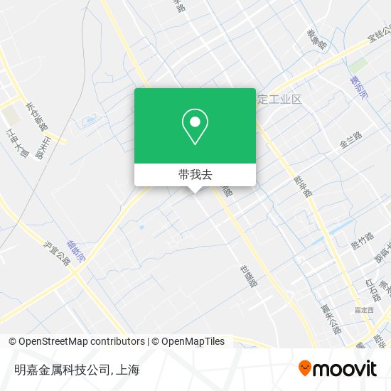 明嘉金属科技公司地图