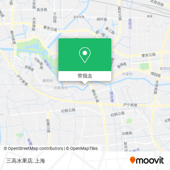 三高水果店地图